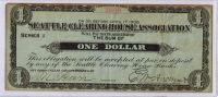 Seattle Clearing House Certificate $1.00